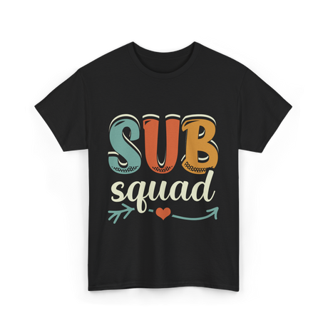 Sub Squad Teacher Education T-Shirt - Black