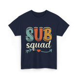 Sub Squad Teacher Education T-Shirt - Navy