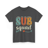 Sub Squad Teacher Education T-Shirt - Dark Heather