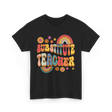 Substitute Teacher Retro Education T-Shirt - Black