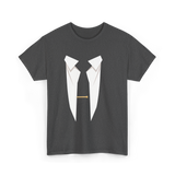 Suit and Tie Formal Occasion T-Shirt - Dark Heather