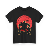 Sumo Wrestler Japan Culture T-Shirt - Black