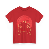 Sumo Wrestler Japan Culture T-Shirt - Red