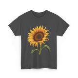 Sunflower Flower T-Shirt - Dark Heather