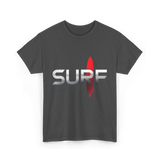 Surf Surfing Surfer T-Shirt - Dark Heather