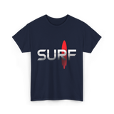 Surf Surfing Surfer T-Shirt - Navy