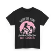 Surfer Girl Just Like A Normal Girl T-Shirt - Black