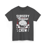 Surgery Survivor Support Crew T-Shirt - Dark Heather