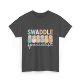 Swaddle Specialist Baby Care T-Shirt - Dark Heather