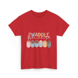 Swaddle Specialist Baby Care T-Shirt - Red