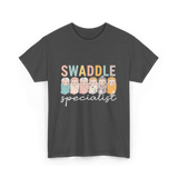 Swaddle Specialist Neonatal Nurse T-Shirt - Dark Heather