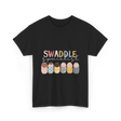 Swaddle Specialist Swaddling Babies T-Shirt - Black