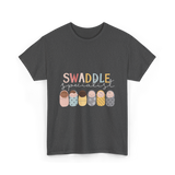 Swaddle Specialist Swaddling Babies T-Shirt - Dark Heather