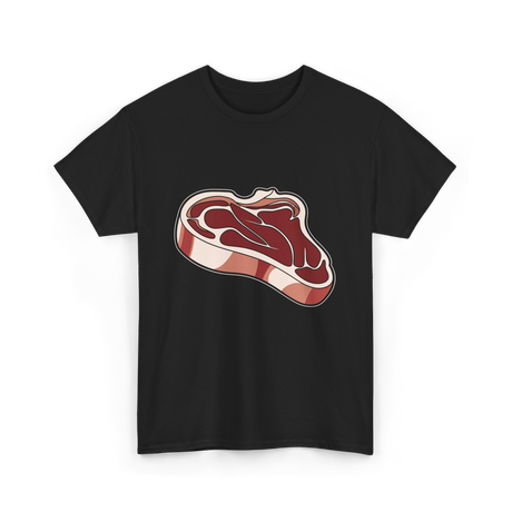 T Bone Steak Meat Lovers T-Shirt - Black