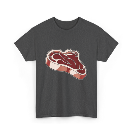 T Bone Steak Meat Lovers T-Shirt - Dark Heather