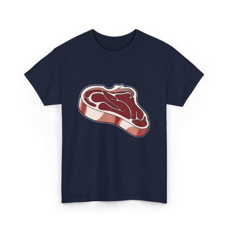 T Bone Steak Meat Lovers T-Shirt - Navy