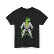 T-Rex Martial Arts Dinosaur T-Shirt - Black