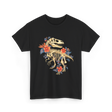 T-Rex Skeleton Dino T-Shirt - Black