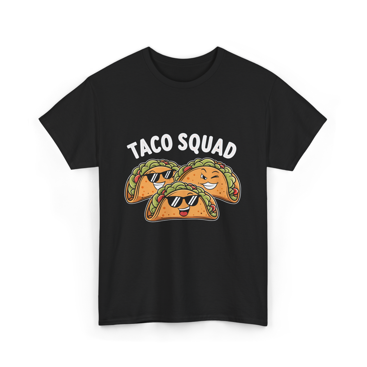 Taco Squad Taco Lovers T-Shirt - Black