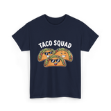 Taco Squad Taco Lovers T-Shirt - Navy