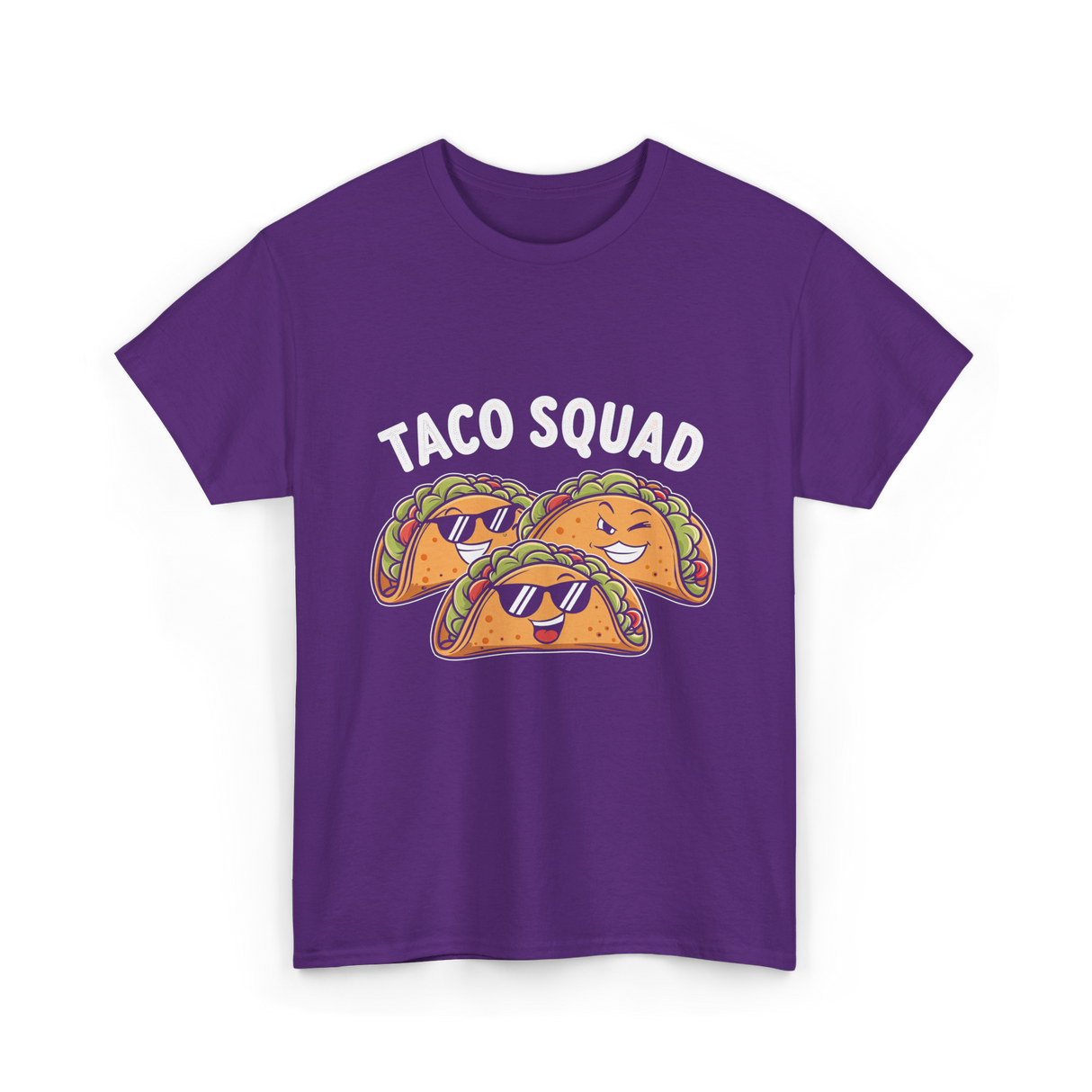 Taco Squad Taco Lovers T-Shirt - Purple