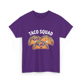 Taco Squad Taco Lovers T-Shirt - Purple