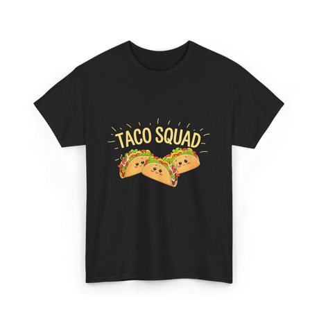 Taco Squad Taco T-Shirt - Black