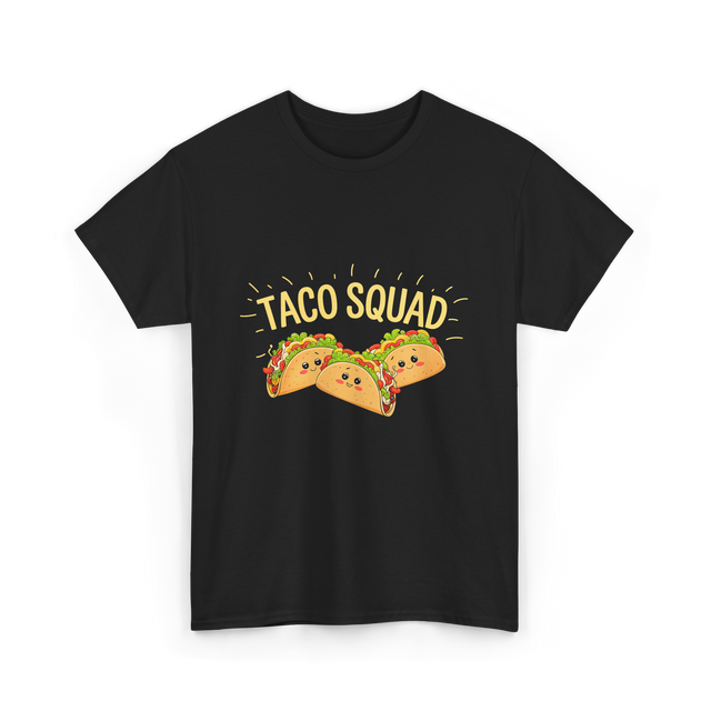 Taco Squad Taco T-Shirt - Black