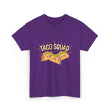 Taco Squad Taco T-Shirt - Purple