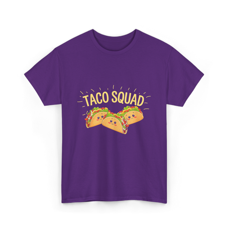 Taco Squad Taco T-Shirt - Purple