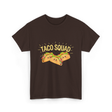 Taco Squad Taco T-Shirt - Dark Chocolate