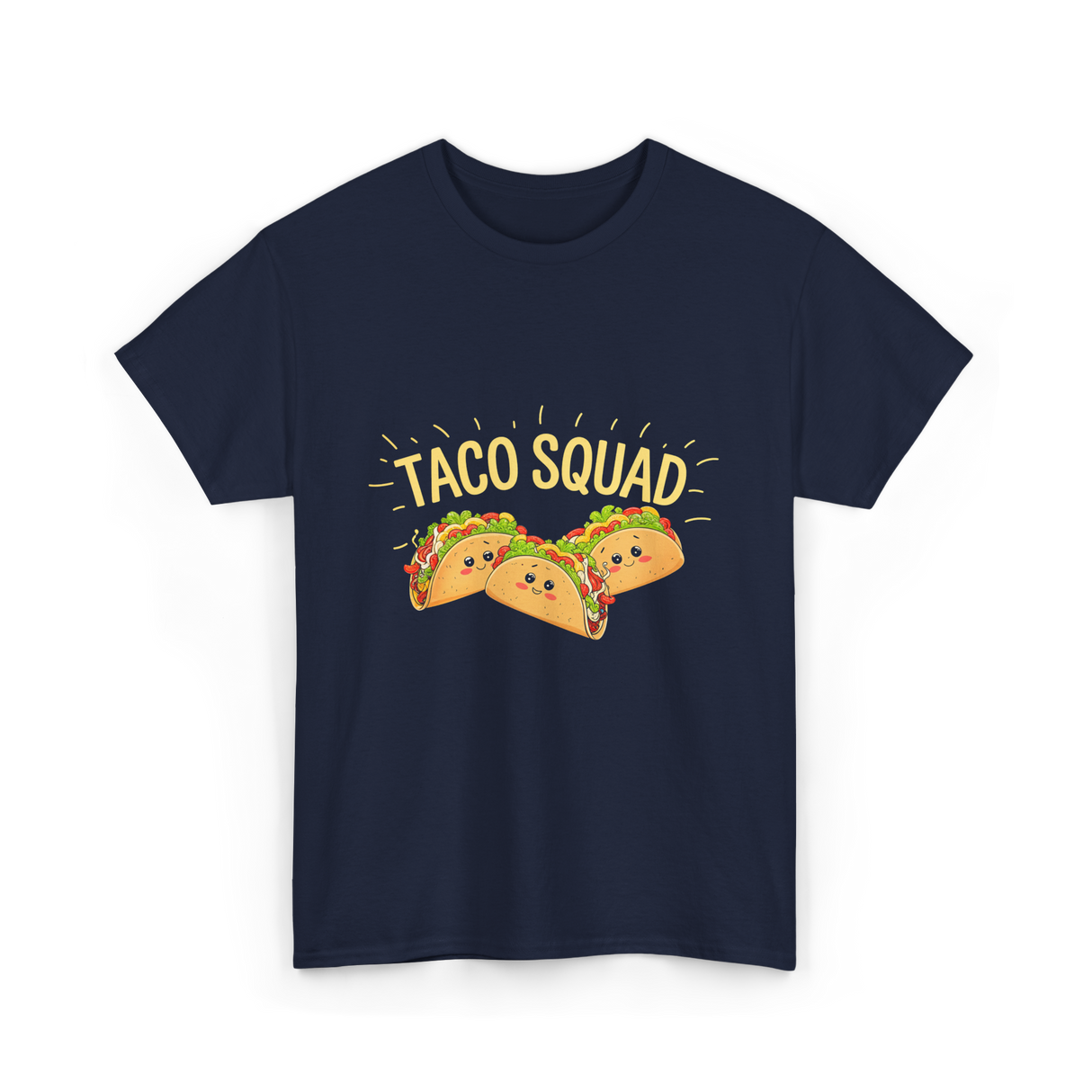 Taco Squad Taco T-Shirt - Navy