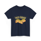 Taco Squad Taco T-Shirt - Navy