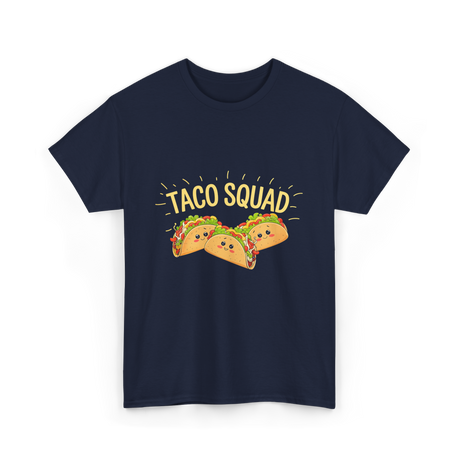 Taco Squad Taco T-Shirt - Navy