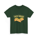 Taco Squad Taco T-Shirt - Forest Green