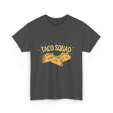 Taco Squad Taco T-Shirt - Dark Heather