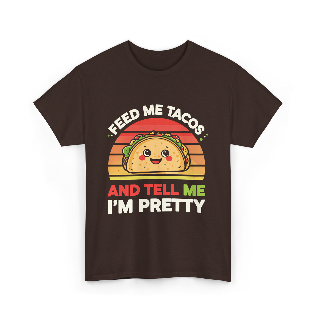 Taco Tuesday T-Shirt - Dark Chocolate