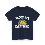 Tacos Are Everything Taco T-Shirt - Navy