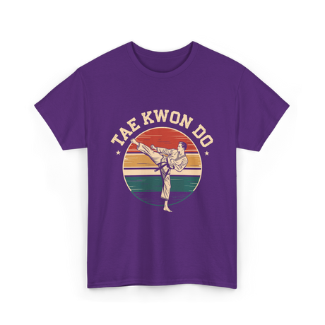 Tae Kwon Do Martial Arts T-Shirt - Purple