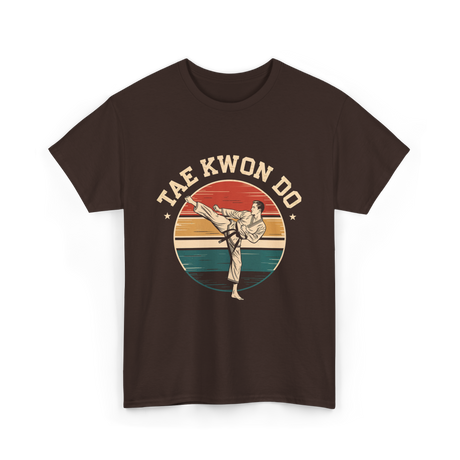 Tae Kwon Do Martial Arts T-Shirt - Dark Chocolate