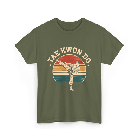 Tae Kwon Do Martial Arts T-Shirt - Military Green