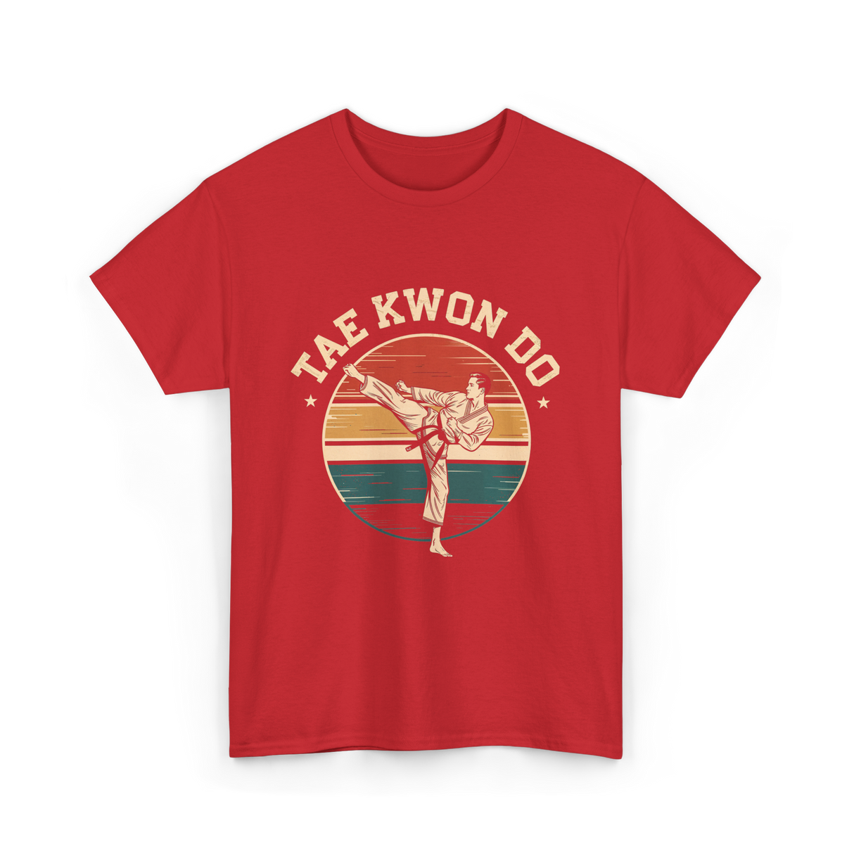 Tae Kwon Do Martial Arts T-Shirt - Red