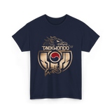 Taekwondo Dragon Martial Arts T-Shirt - Navy