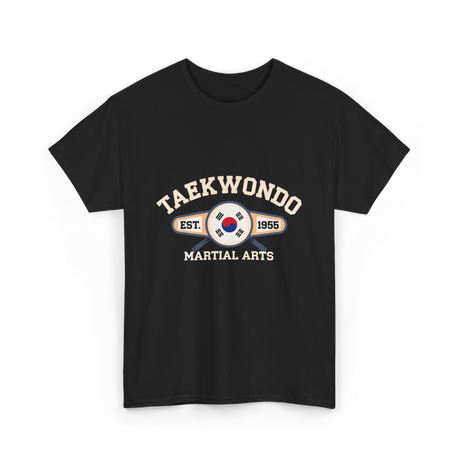 Taekwondo Established Martial Arts T-Shirt - Black