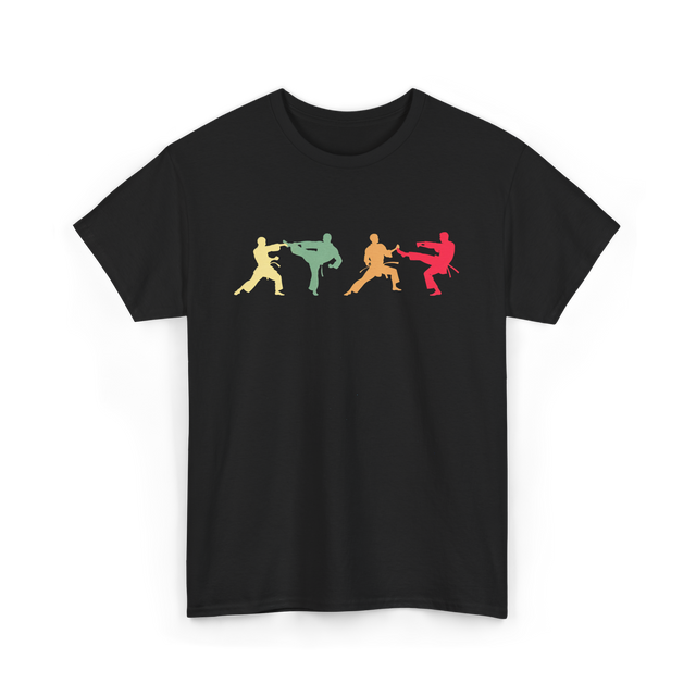 Taekwondo Fighter Martial Arts T-Shirt - Black