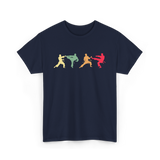 Taekwondo Fighter Martial Arts T-Shirt - Navy