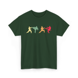 Taekwondo Fighter Martial Arts T-Shirt - Forest Green