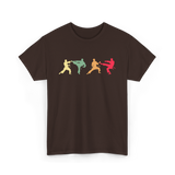 Taekwondo Fighter Martial Arts T-Shirt - Dark Chocolate