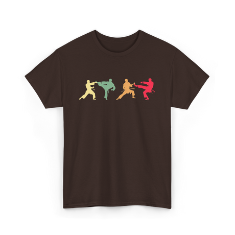 Taekwondo Fighter Martial Arts T-Shirt - Dark Chocolate