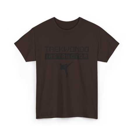 Taekwondo Instructor Martial Arts T-Shirt - Dark Chocolate